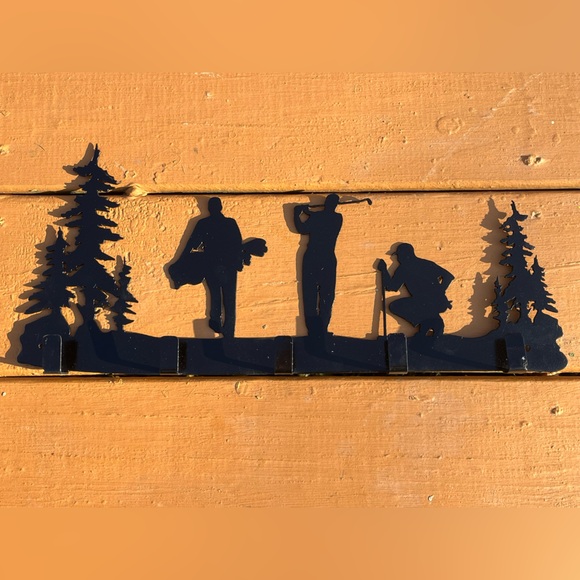 Custom Golf theme Laser Cut Hat Rack - Picture 2 of 3